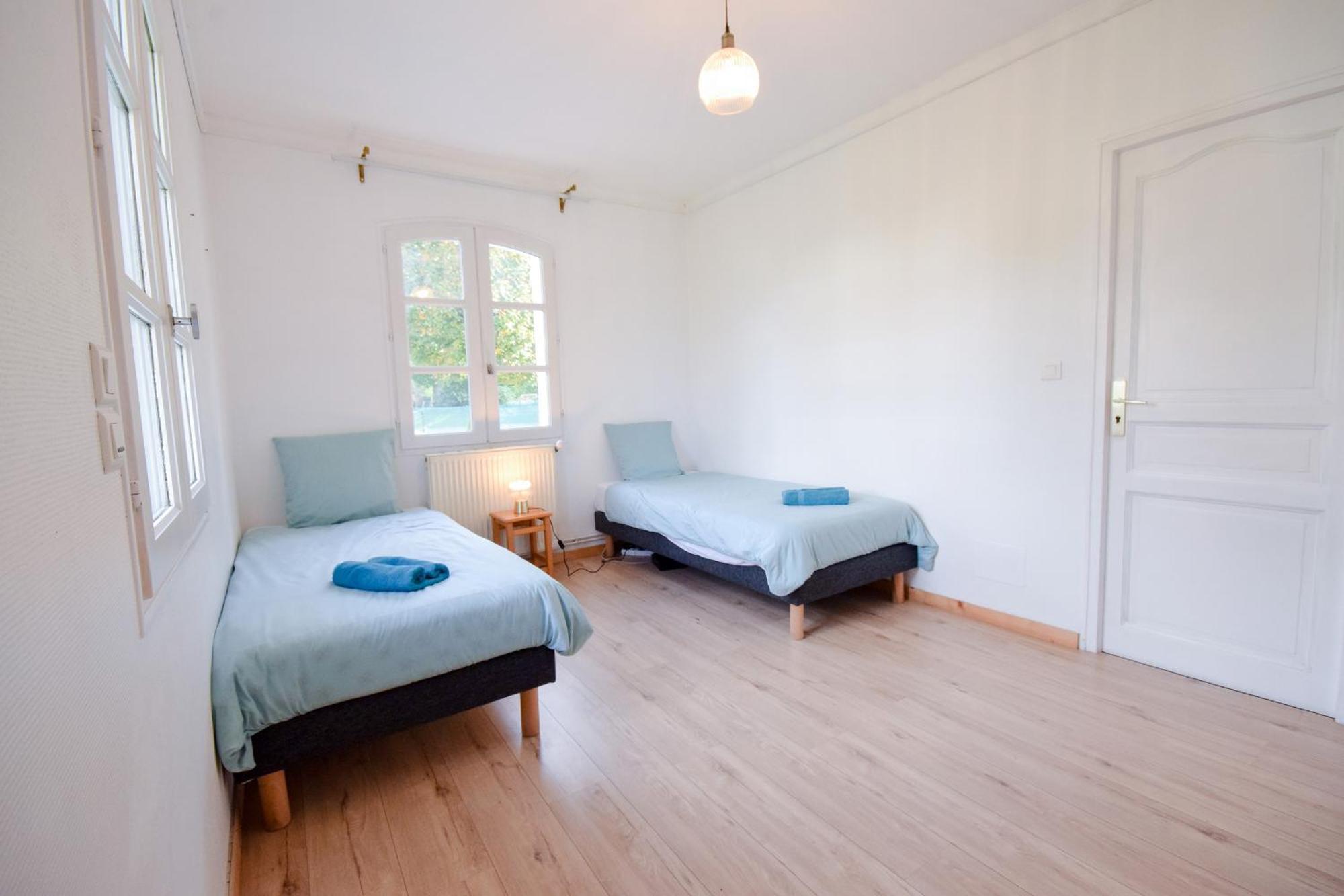 Villa Avec Piscine Et Billard Sabres Esterno foto