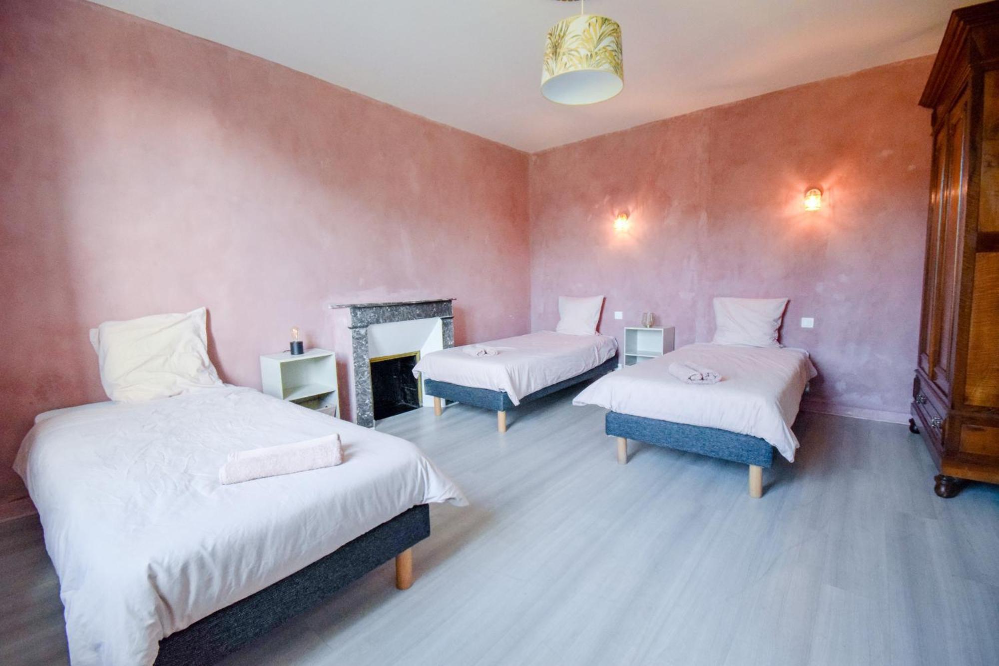 Villa Avec Piscine Et Billard Sabres Esterno foto