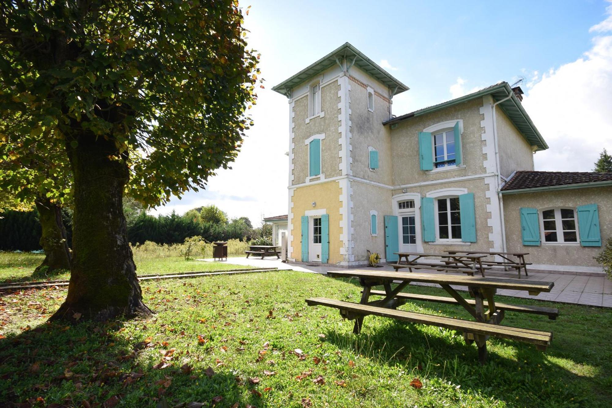 Villa Avec Piscine Et Billard Sabres Esterno foto
