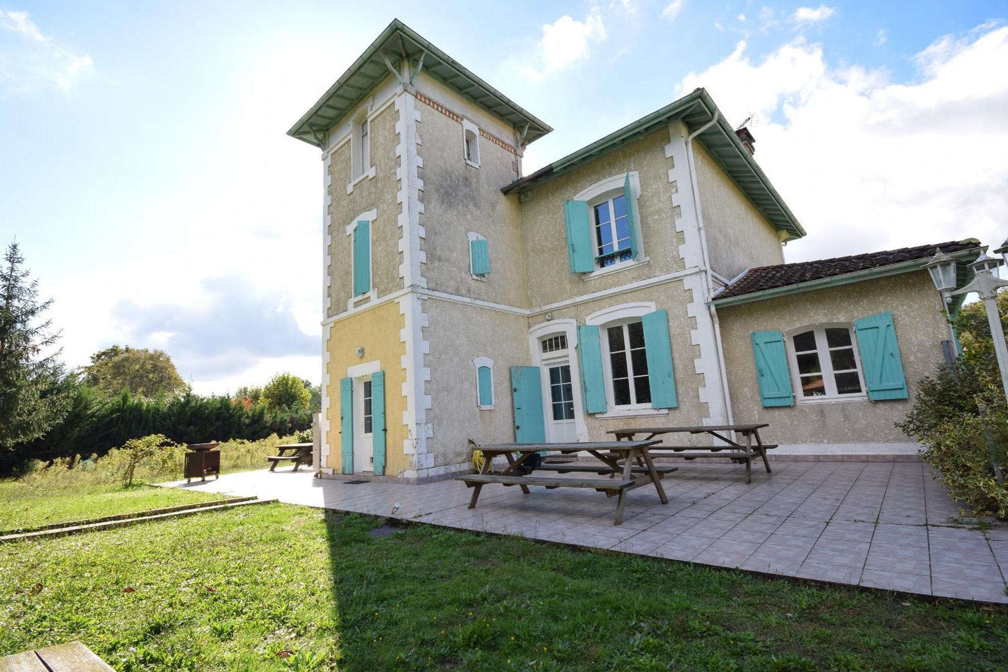 Villa Avec Piscine Et Billard Sabres Esterno foto