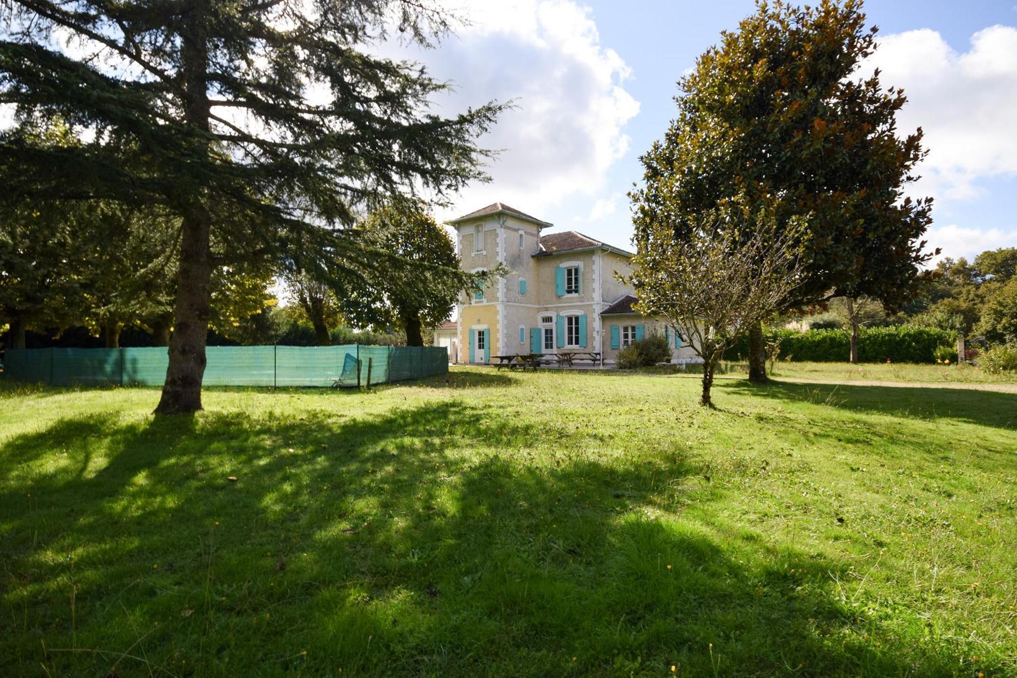Villa Avec Piscine Et Billard Sabres Esterno foto