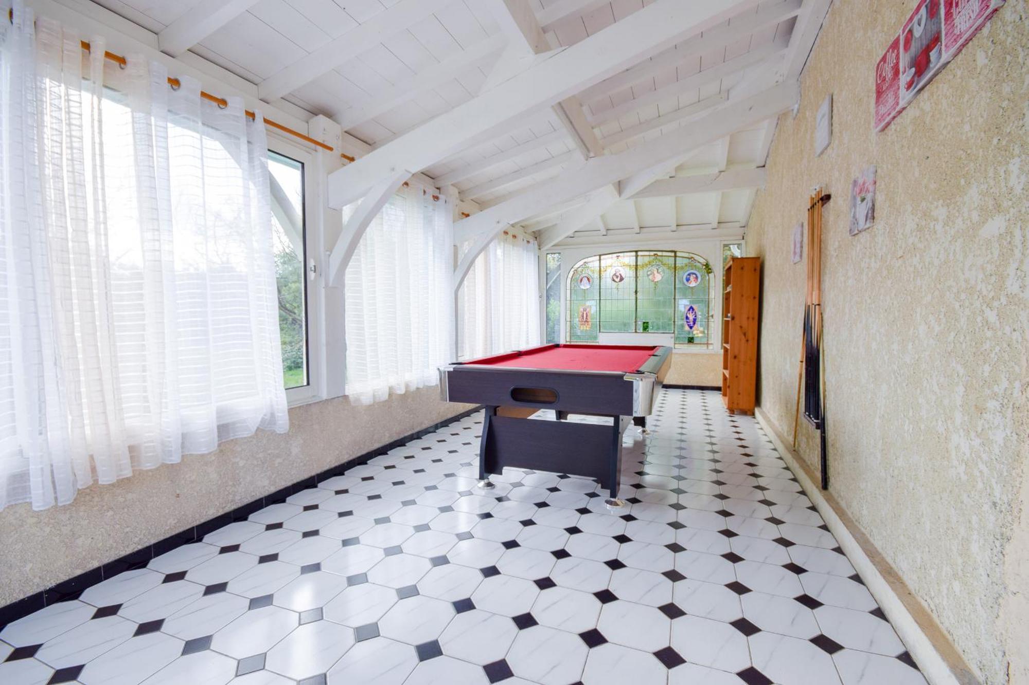 Villa Avec Piscine Et Billard Sabres Esterno foto