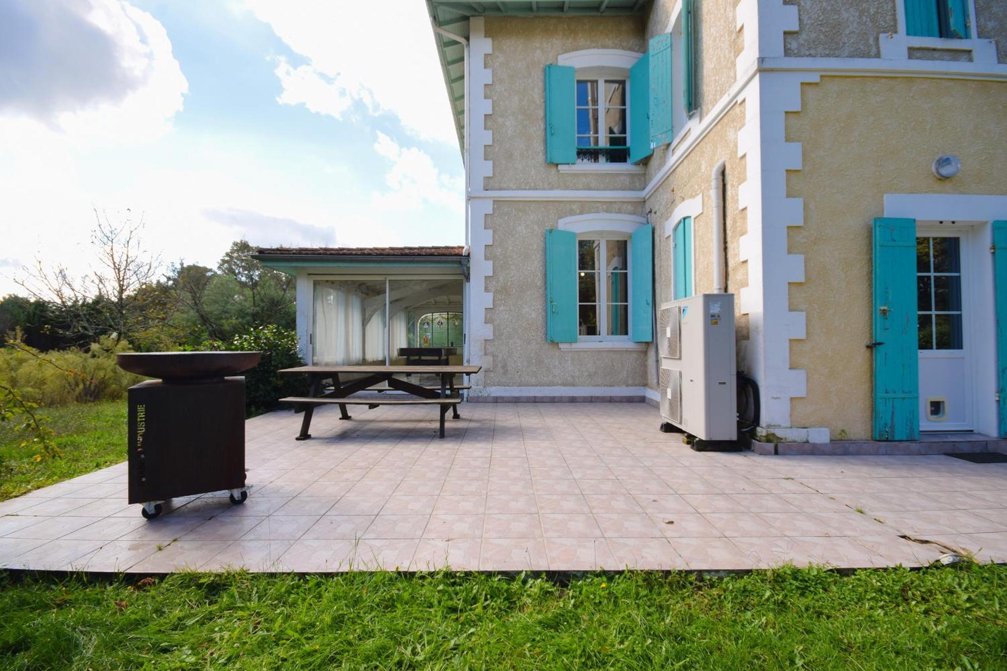 Villa Avec Piscine Et Billard Sabres Esterno foto